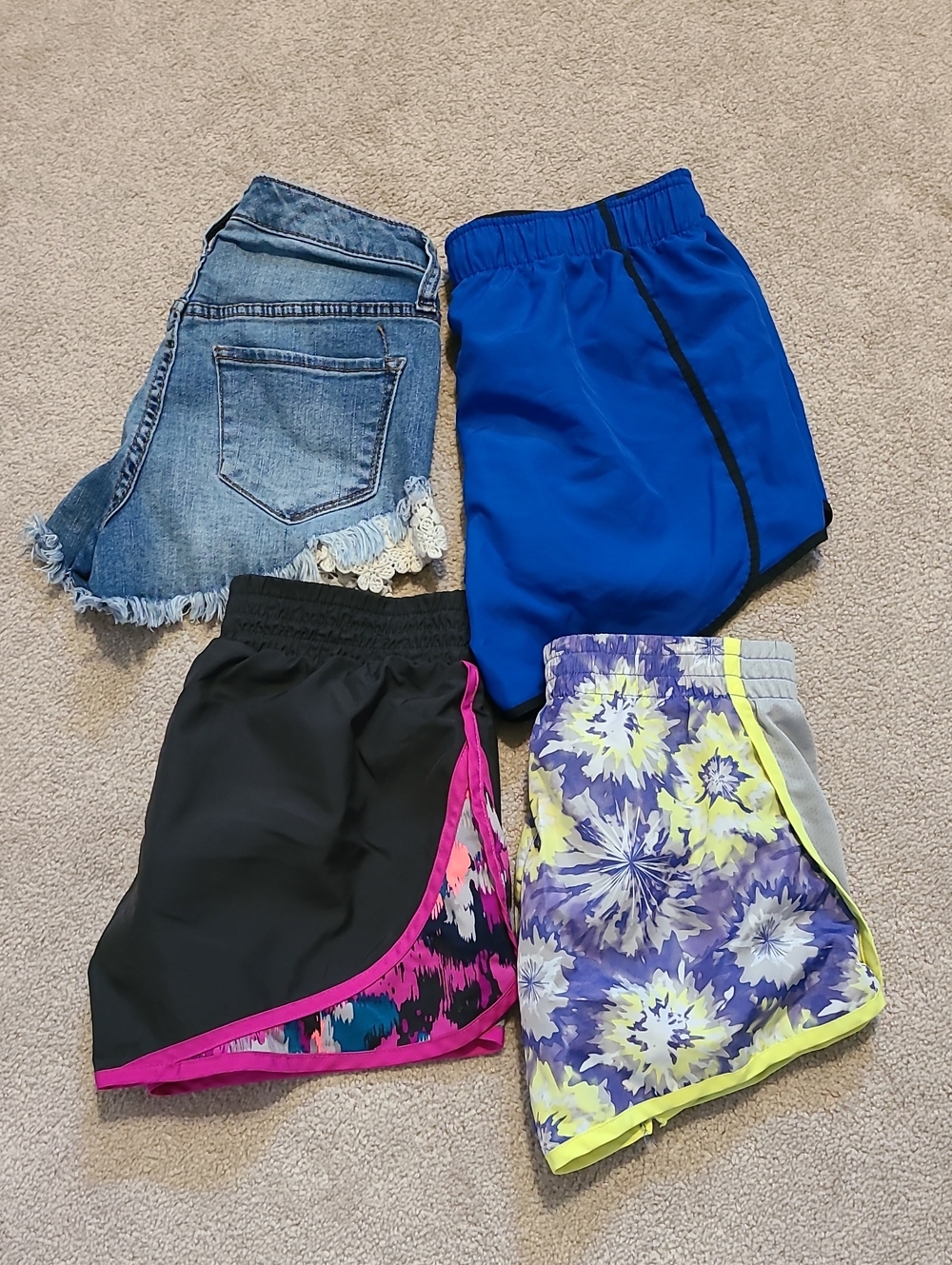 Athletic And Jean Shorts Bundle (Xs/S)